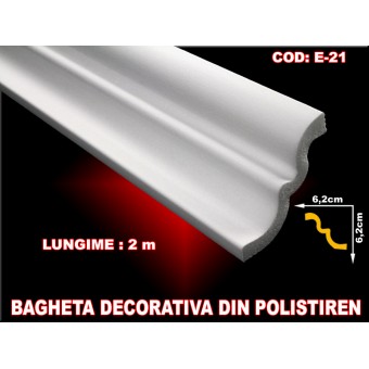 Bagheta din polistiren E-21